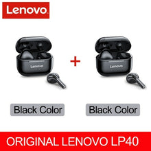 Load image into Gallery viewer, NEW Original Lenovo LP40 TWS Wireless Earphone Bluetooth 5.0 Dual
