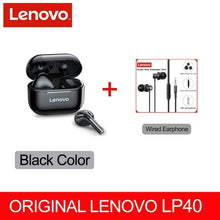 Load image into Gallery viewer, NEW Original Lenovo LP40 TWS Wireless Earphone Bluetooth 5.0 Dual
