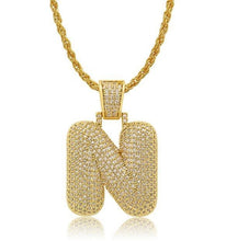 Load image into Gallery viewer, PIPE Gold HH Bubble Letter | D916512
