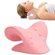 Load image into Gallery viewer, Neck Shoulder Stretcher Relaxer Cervical Chiropractic Traction Device
