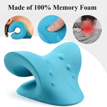 Load image into Gallery viewer, Neck Shoulder Stretcher Relaxer Cervical Chiropractic Traction Device
