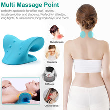 Load image into Gallery viewer, Neck Shoulder Stretcher Relaxer Cervical Chiropractic Traction Device
