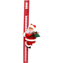 Load image into Gallery viewer, New Christmas Ornaments Gift Electric Climbing Ladder Santa Claus Doll
