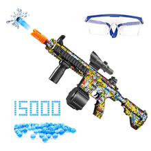 Load image into Gallery viewer, New M416 Manual &amp; Electric Splatter Gun 2-in-1 Gel Ball Blaster With
