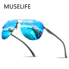 Load image into Gallery viewer, New Polarized Men Sunglasses Classic Driving Sun Glasses Metal Frame

