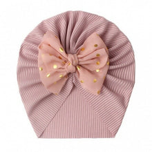 Load image into Gallery viewer, New Summer Cute Bow Baby Boneless Fetal Cap Baby Thin Section
