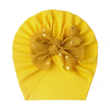 Load image into Gallery viewer, New Summer Cute Bow Baby Boneless Fetal Cap Baby Thin Section
