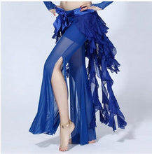 Load image into Gallery viewer, New Style Belly Dance Costumes Chiffon Tassel Belly Dance Hip Scarf
