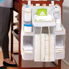 Load image into Gallery viewer, Nordic Baby Nursery Organizer and Crib Bumper
