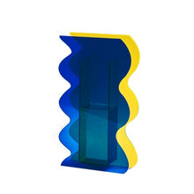 Load image into Gallery viewer, Nordic Rainbow Colorful Acrylic Vase Art Geometric Sunlight Sunrise
