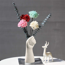 Load image into Gallery viewer, Nordic Style Ceramics Vase Modern Creative Hand Vase Flowers
