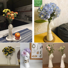 Load image into Gallery viewer, Nordic Style Ceramics Vase Modern Creative Hand Vase Flowers
