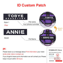 Load image into Gallery viewer, Nylon Dog Harness Vest Reflective Dog Harness Personalized Breathable

