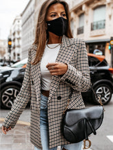 Load image into Gallery viewer, Women's Casual Long Sleeve Lapel Button Slim Work Office Blazer Jacket
