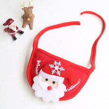 Load image into Gallery viewer, Dog Christmas Bandana Santa Hat Dog Scarf Triangle Bibs Kerchief
