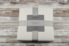 Load image into Gallery viewer, Pristine White Oversized Queen Bamboo Bed Blanket
