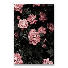 Load image into Gallery viewer, Peony Rose Flower Canvas Nordic Poster Botanical Scandinavian Style
