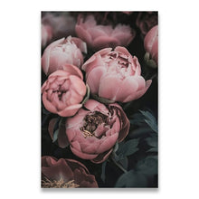 Load image into Gallery viewer, Peony Rose Flower Canvas Nordic Poster Botanical Scandinavian Style
