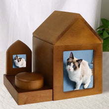 Load image into Gallery viewer, Pet Urns Souvenir Box For Pets Wooden Box For Dog Ashes Pet Urns Pet
