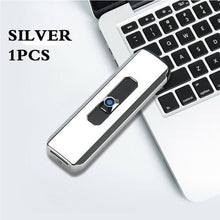 Load image into Gallery viewer, Portable Electric Lighter Usb Rechargeable Windproof Smoking

