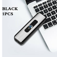 Load image into Gallery viewer, Portable Electric Lighter Usb Rechargeable Windproof Smoking
