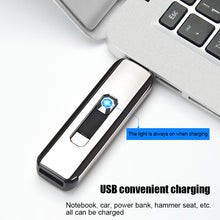 Load image into Gallery viewer, Portable Electric Lighter Usb Rechargeable Windproof Smoking
