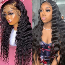 Load image into Gallery viewer, Qt Loose Deep Wave Wig 13x4 Lace Front Wig 30 Inch Human Hair Wigs For
