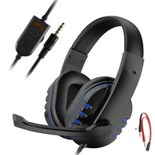 Load image into Gallery viewer, Rlovs Gaming Headset 3.5mm Wired Over-head Gamer Headphone With

