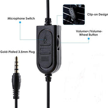 Load image into Gallery viewer, Rlovs Gaming Headset 3.5mm Wired Over-head Gamer Headphone With
