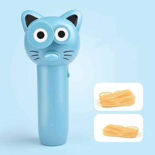 Rope Launcher Propeller Toys Cute Cat String Controller Rope Flying
