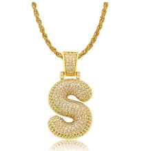 Load image into Gallery viewer, PIPE Gold HH Bubble Letter | D916512
