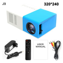 Load image into Gallery viewer, Salange J9pro Mini Projector Led Home Media Player Audio Portable
