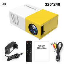 Load image into Gallery viewer, Salange J9pro Mini Projector Led Home Media Player Audio Portable
