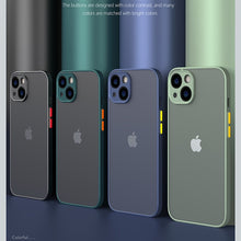 Load image into Gallery viewer, Shockproof Armor Matte Case For iPhone 13 12 11 Pro Max XR XS X 7 8
