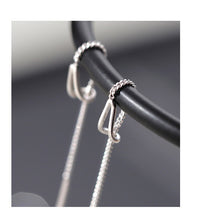 Load image into Gallery viewer, Simple Style Box Chain Tassel Drop Earrings For Women Long Dangle
