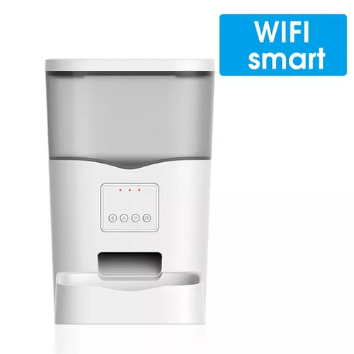 Smart Pet Feeder Wifi Timing Cat Dog Automatic Feeder App Remote