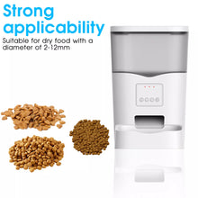 Load image into Gallery viewer, Smart Pet Feeder Wifi Timing Cat Dog Automatic Feeder App Remote
