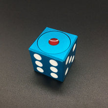 Load image into Gallery viewer, Square Magic Dice Metal Rotate Cube Fidget Spinner Antistress
