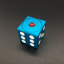 Load image into Gallery viewer, Square Magic Dice Metal Rotate Cube Fidget Spinner Antistress
