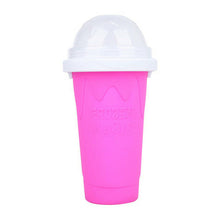 Load image into Gallery viewer, Squeeze Cup Slushy Maker 4 Colors Silicone Ice Coolers Slushy Maker
