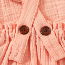 Load image into Gallery viewer, Summer Newborn Infant Baby Girls Romper + Headband Muslin Sleeveless
