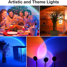 Load image into Gallery viewer, Sunset Projector Lamp Rainbow Atmosphere Night Light Sunset Light For

