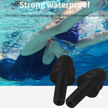 Load image into Gallery viewer, Tishric Waterproof Noise Proof Silicone Earplugs For Sleeping/swimming
