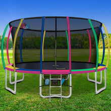Load image into Gallery viewer, Everfit 16FT Trampoline Round Trampolines With Basketball Hoop Kids
