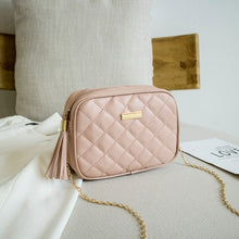 Load image into Gallery viewer, Tassel Small Messenger Bag For Women 2021 Trend Lingge Embroidery

