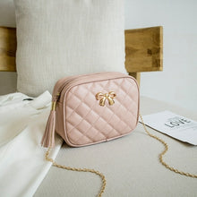 Load image into Gallery viewer, Tassel Small Messenger Bag For Women 2021 Trend Lingge Embroidery
