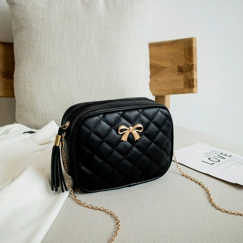 Tassel Small Messenger Bag For Women 2021 Trend Lingge Embroidery