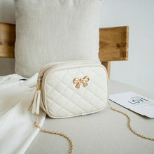 Load image into Gallery viewer, Tassel Small Messenger Bag For Women 2021 Trend Lingge Embroidery
