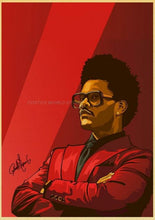 Load image into Gallery viewer, The Weeknd Vintage Kraft Paper Painting Poster And Print Alternative
