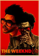 Load image into Gallery viewer, The Weeknd Vintage Kraft Paper Painting Poster And Print Alternative
